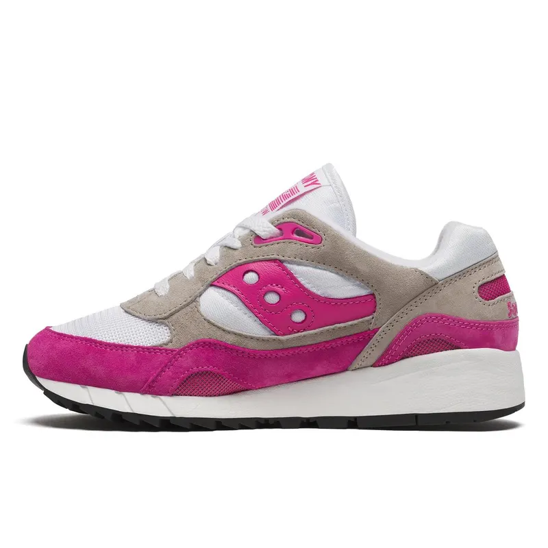 Saucony Shadow 6000 White Grey Pink (S70441-67)