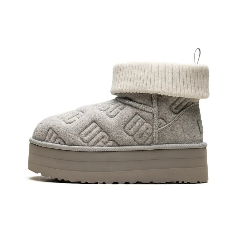 Ugg Classic Mini Platform Felted “Grey” (1144047-GREY)
