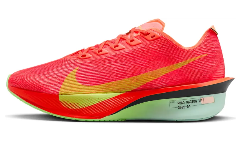 Nike ZoomX Vaporfly 4 “Bright Crimson Mint Foam Cave Purple Lime Blast” (HF6412-600)