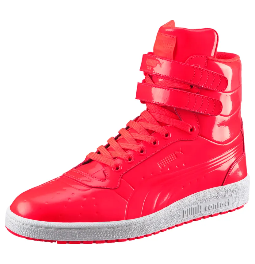 Puma Sky Ii Hi Patent Emboss Red Blast
