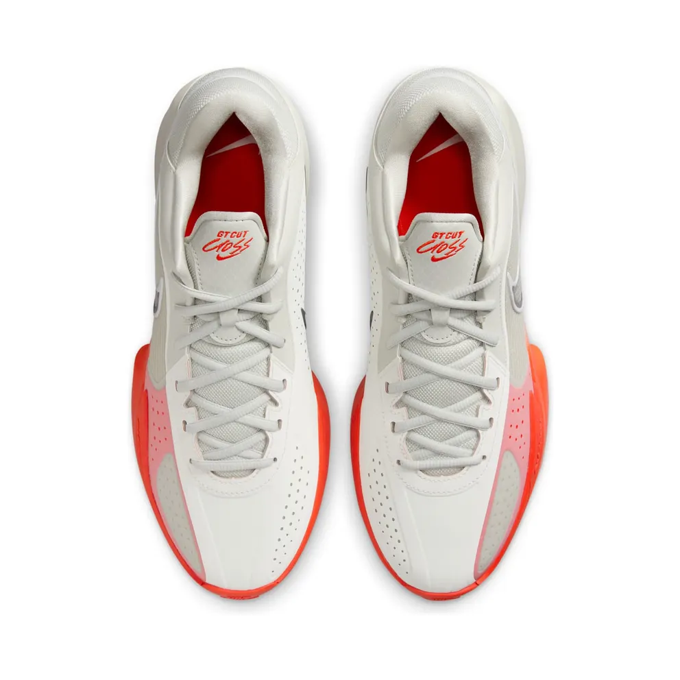 Nike GT Cut Cross Light Grey Bright Crimson (HF0218-003)