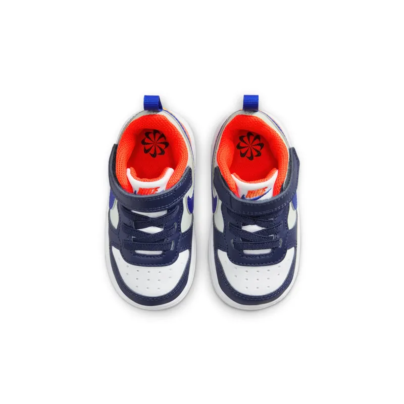Nike Court Borough Low Recraft Midnight Navy Team Orange Light Silver Hyper Royal (DV5458-401)