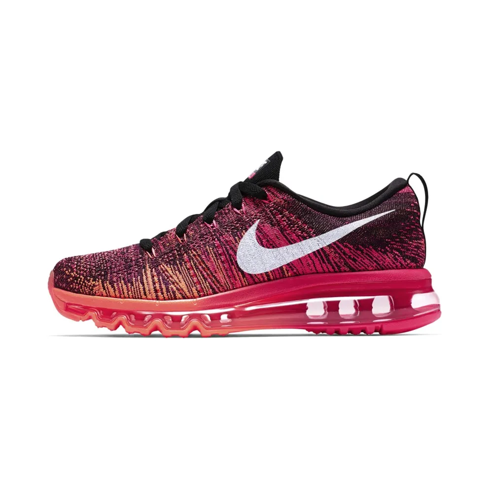 Nike Flyknit Max Pink Foil Hot Lava (W) Black/White-Pink Foil-Hot Lava (620659-006)