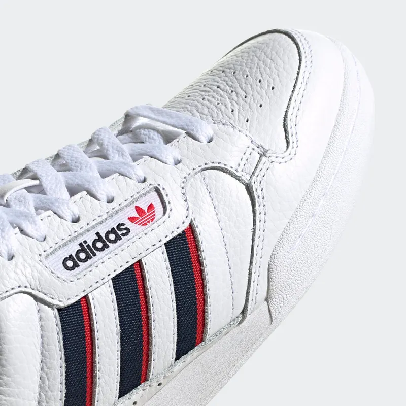 Adidas Continental 80 Stripes Cloud White / Collegiate Navy / Vivid Red (FX5090)