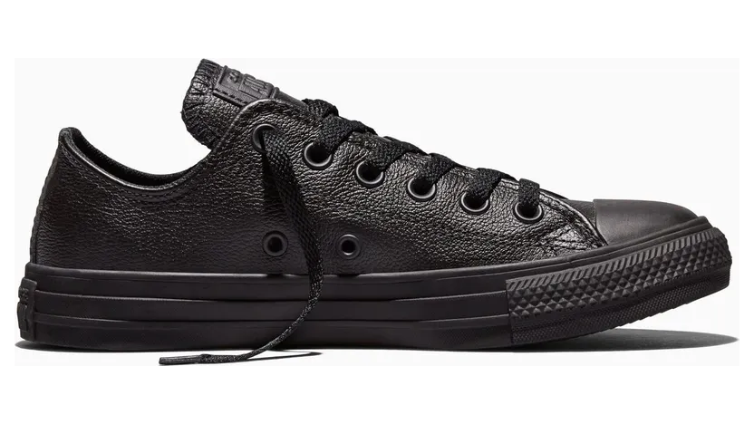 Converse Chuck Taylor All Star Leather Black Mono
