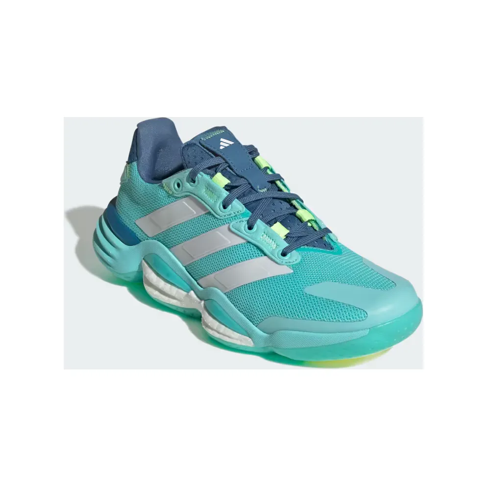 adidas Stabil 16 Indoor “Flash Aqua / Cloud White / Dusky Ink” (KJ3656)