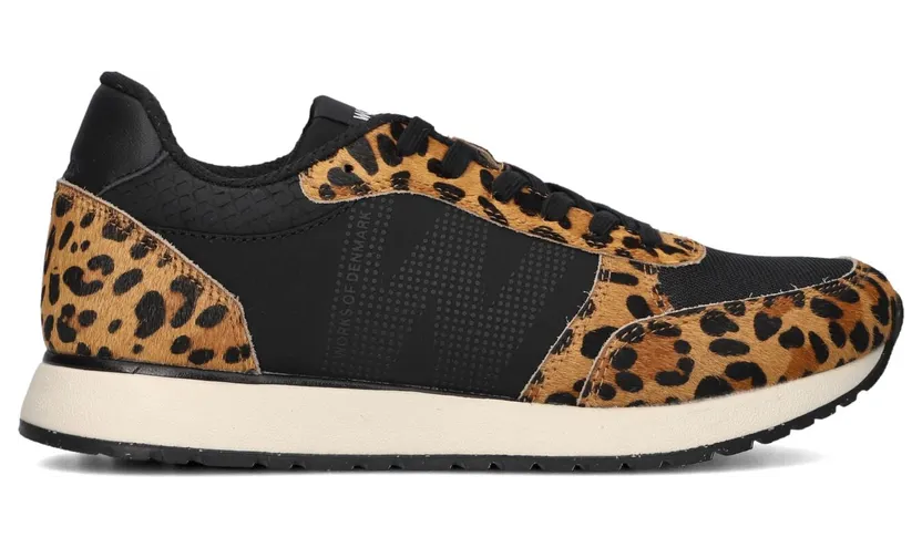 Woden sneaker Bruin / Karamel / Zwart (WL982-356)