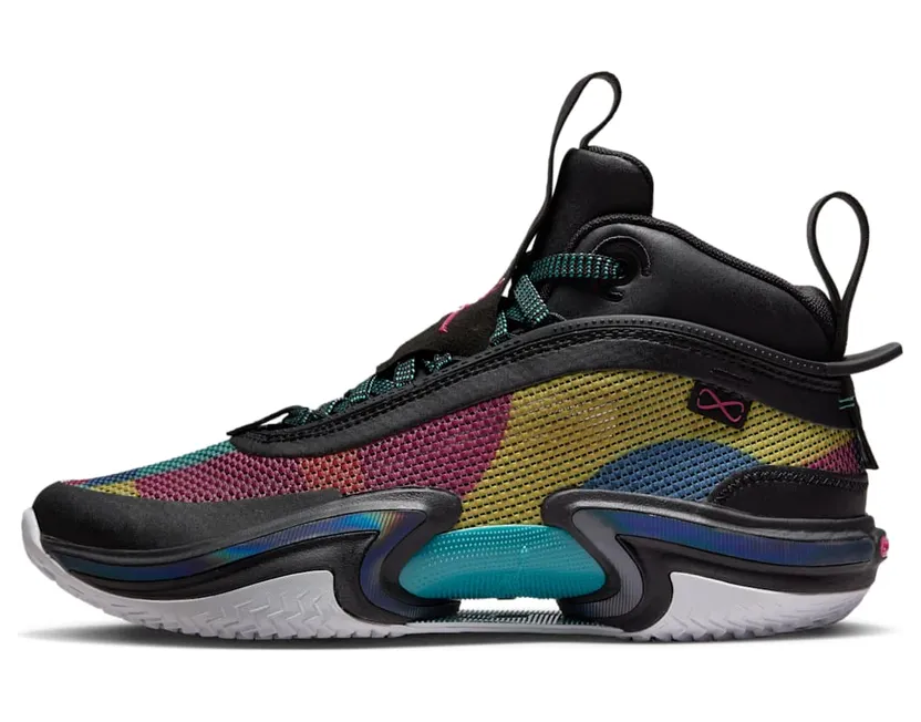 Jordan 36 Black Multi-Color (DA9054-063)