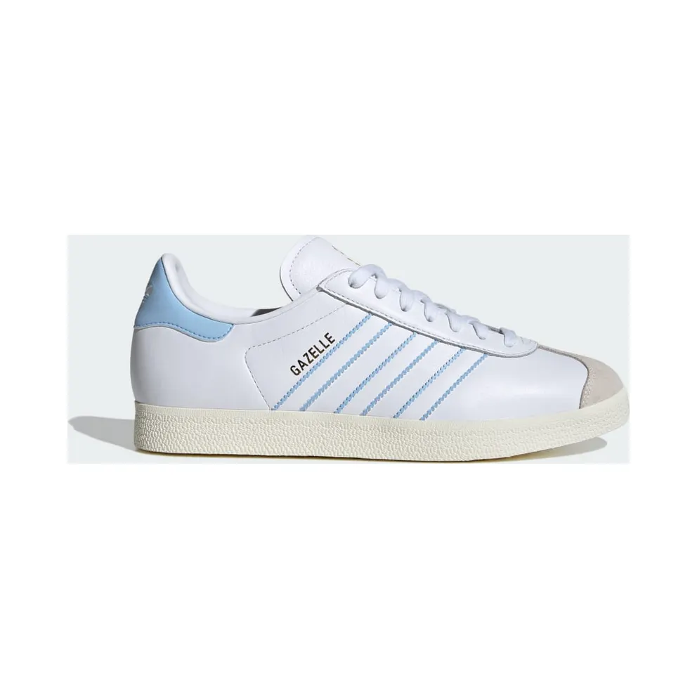 adidas Gazelle Argentina Cloud White / Glow Blue / Off White (ID3718)