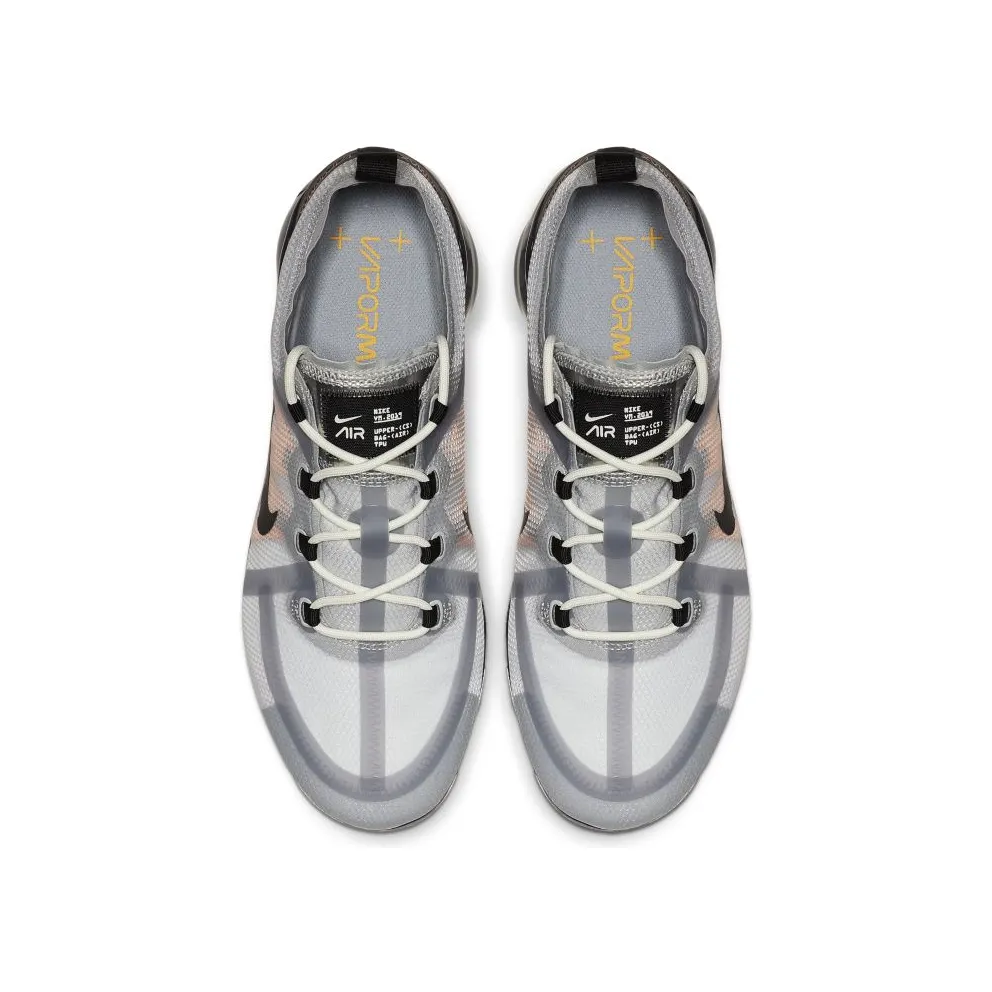 Nike Air VaporMax 2019 Wolf Grey Wolf Grey Pure Platinum Fuel Orange Black (AR6631-006)