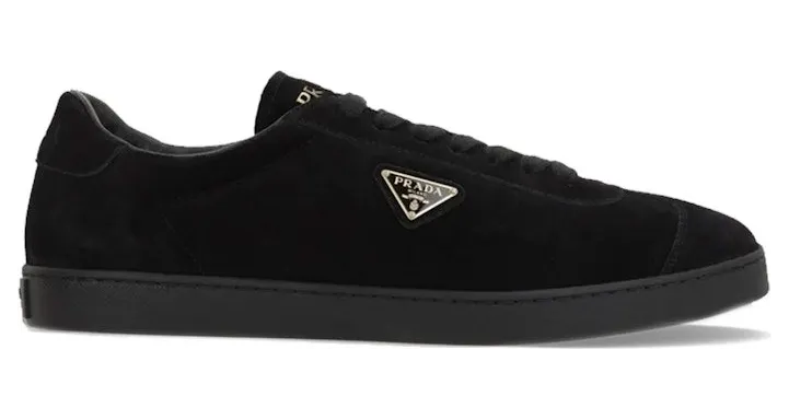 Prada Logo Plaque Sneakers Black (2EE394-E1D-F0002)
