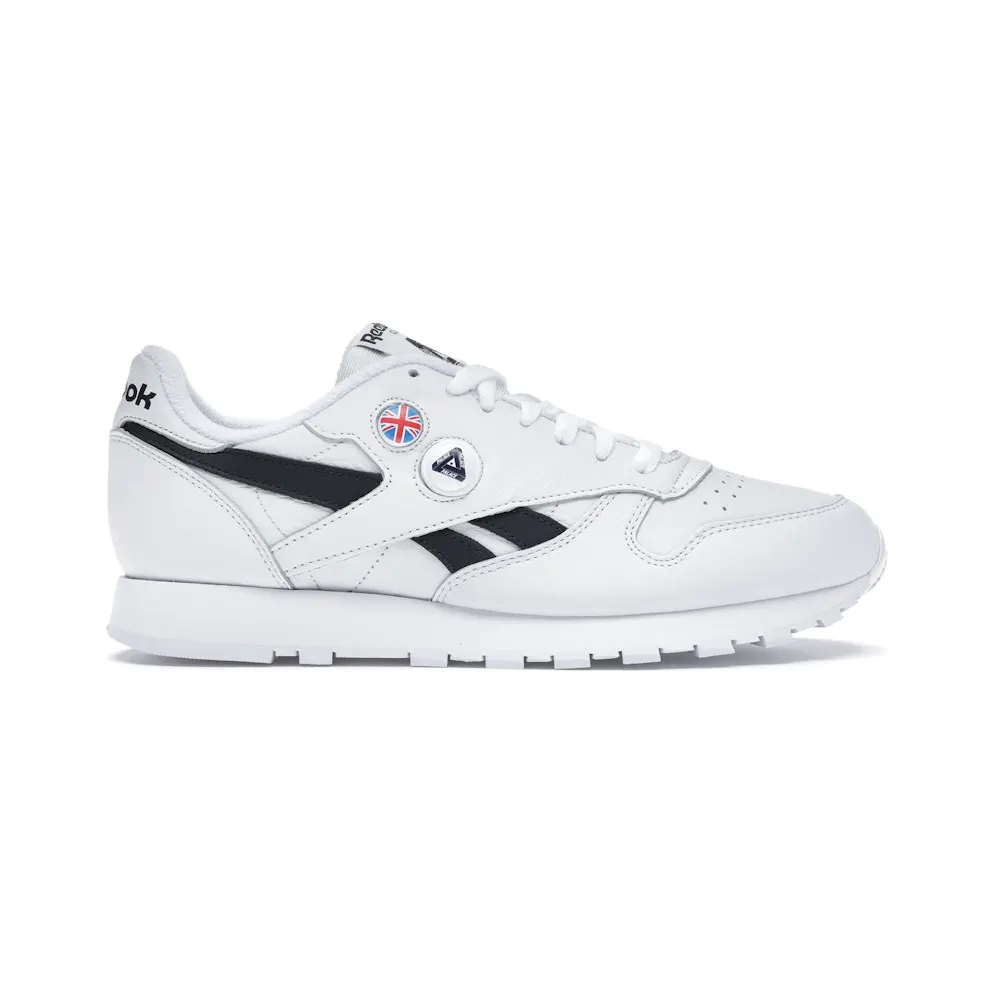 Reebok Classic Leather Pump Palace White PUMP WHITE/VECTOR NAVY/VECTOR BLUE (Other Brands Reebok)