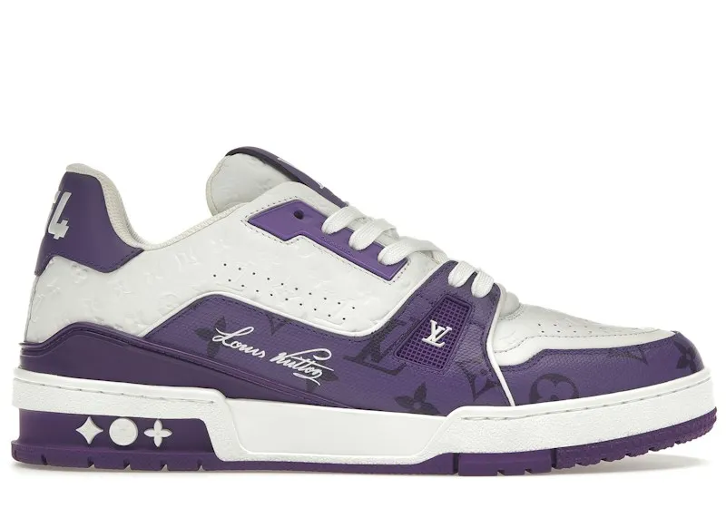 Louis Vuitton Trainer Purple Monogram (1AANHP)