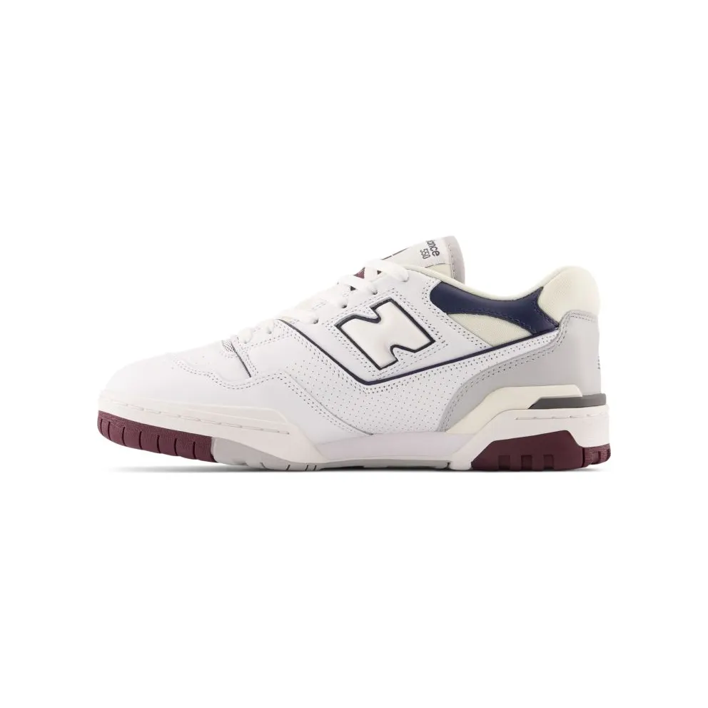 New Balance 550 “White / Indigo / Burgundy” (BB550PWB)
