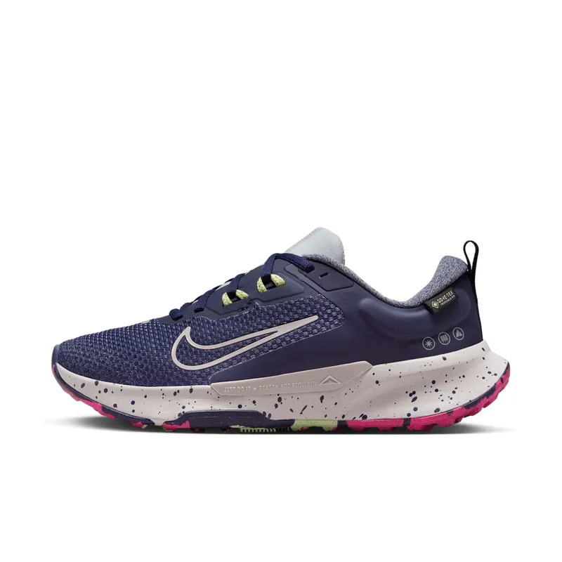 Nike Juniper Trail 2 Gore-Tex Purple Ink Wolf Grey Luminous Green Platinum Violet (FB2065-500)