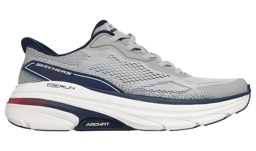 Skechers Slip-ins: Max Cushioning Arch Fit 2.0 “Azusah Grey / Marine” (220553GYNV)