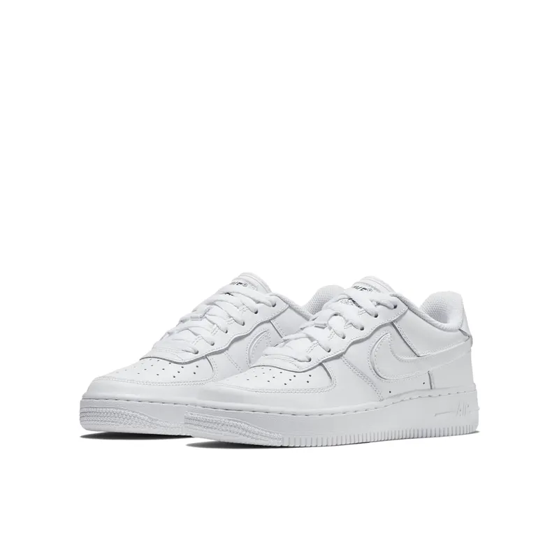 Nike Air Force 1 Low Swoosh Pack All-Star 2018 White (GS) White/White-White (AQ9942-100)