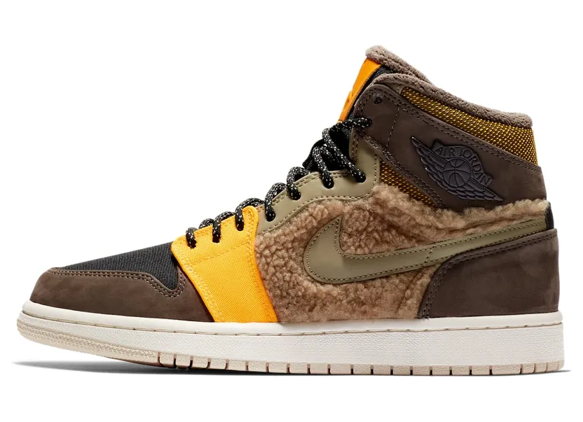 Jordan 1 Retro High Utility Pack (W) “Beach / Ridgerock / Neutral Olive / Black” (AV3724-200)