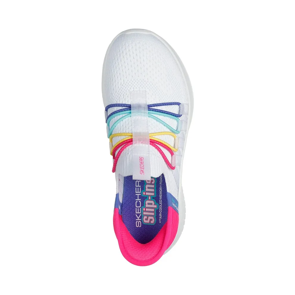 Skechers Slip-ins: Ultra Flex 3.0 – Bungee Fun Sneaker White