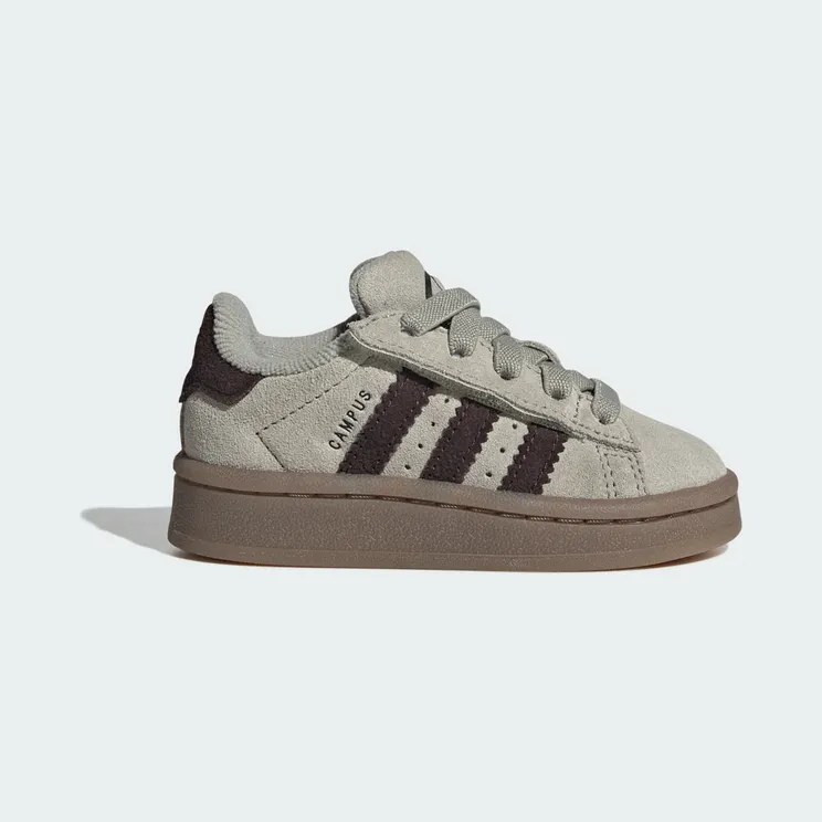 adidas Campus 00s Comfort Closure Elastic Lace “Sesame / Aurora Coffee / Gum” (KI9406)