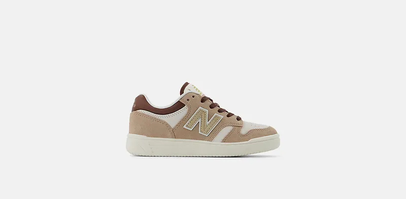New Balance 480 Lace Flat Taupe Sea Salt Sea Salt (PSB480NS)