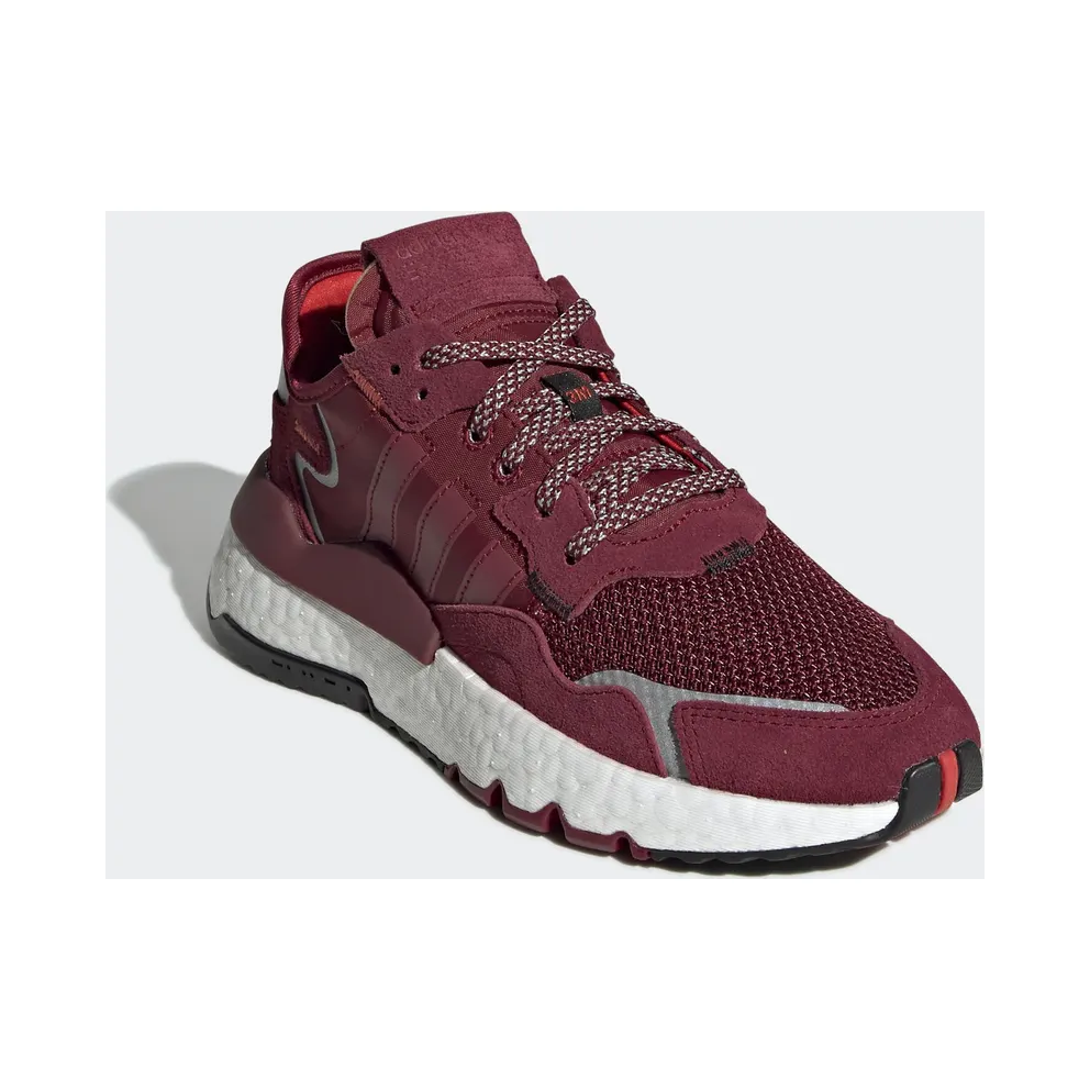 adidas Nite Jogger Collegiate Burgundy (GS) Collegiate Burgundy/Collegiate Burgundy/Cloud White (EF9215)