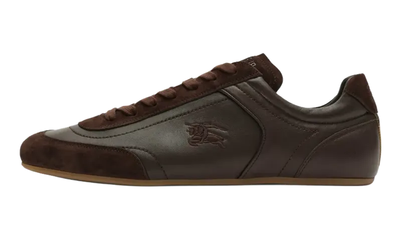 Burberry Leather Knight Runner “Moorhen Brown” (8126281)