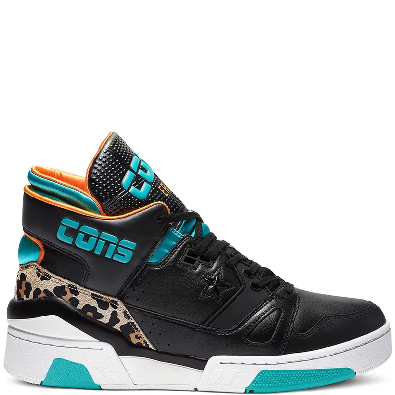 Converse ERX 260 Mid Just Don Animal Pack Black Black/Rapid Teal-Orange Rind (163784C)