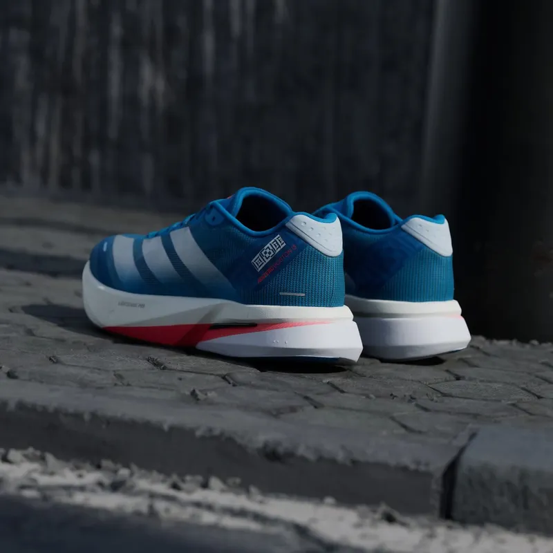 Adidas Adizero Boston 13 Solar Blue / Silver Metallic / Dark Solar Blue (JR4868)