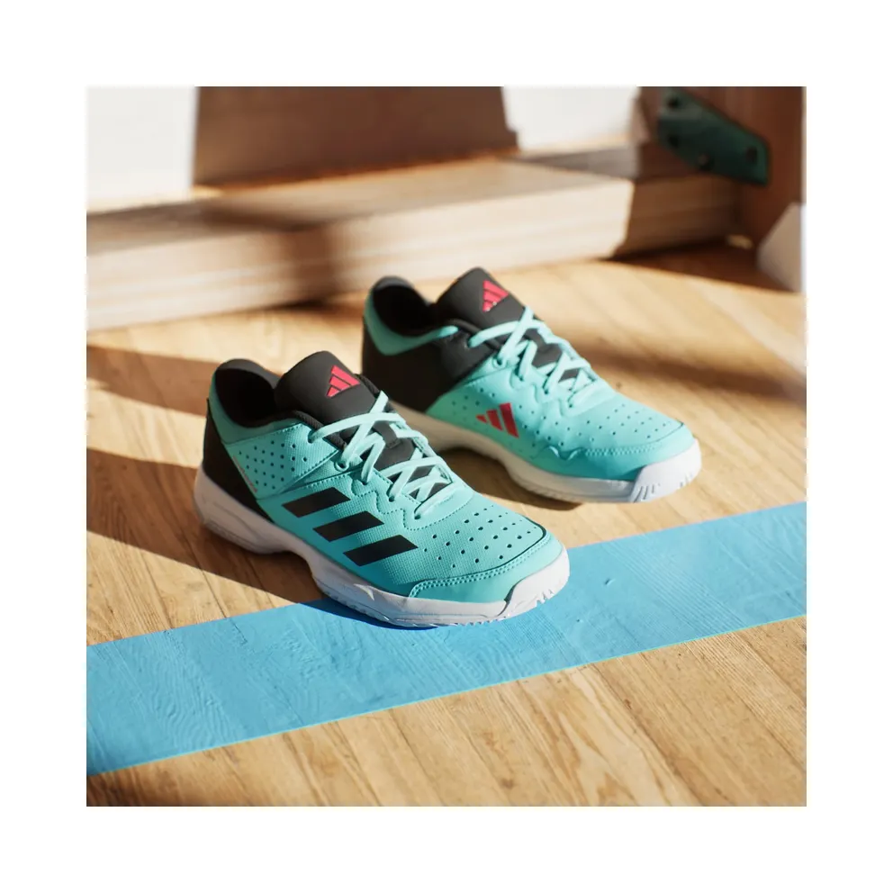 Adidas Court Stabil Flash Aqua / Core Black / Cloud White (JR9581)