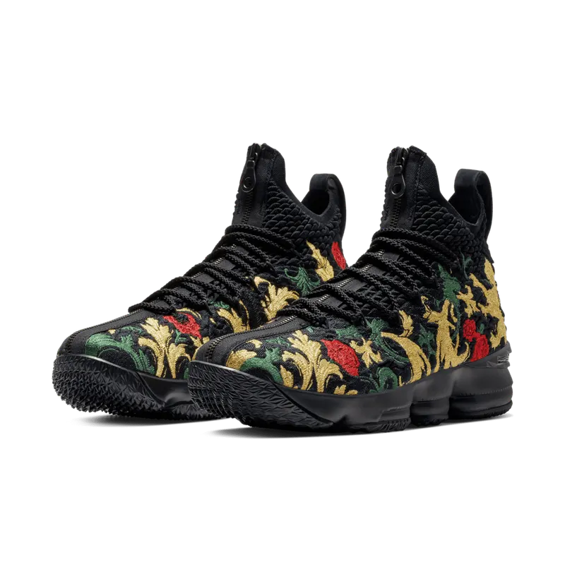 Nike LeBron 15 Performance Kith Closing Ceremony Black/Black-Multi-Color (AJ3936-002)