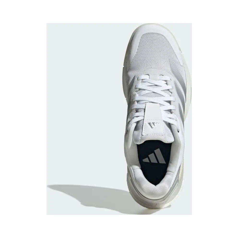 Adidas Crazyquick BOOST Padel Cloud White / Silver Metallic / Zero Metalic (JR4660)