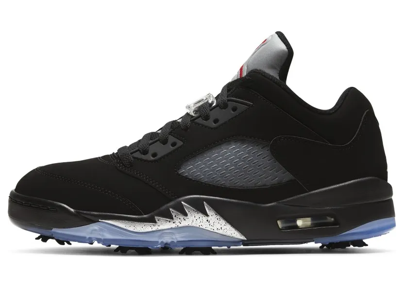 Air Jordan 5 Retro Low Golf Black Metallic (2020) (CU4523-003)