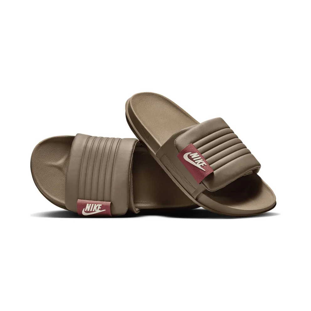 Nike Offcourt Adjust Slide Ironstone Red Sepia Coconut Milk (DQ9624-005)