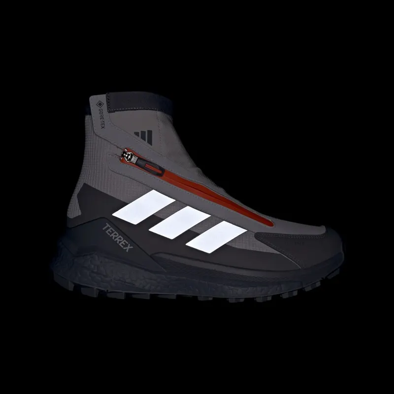Adidas Terrex Free Hiker 2 GTX Climawarm+ Hiking Shoes Grey Two / Matte Silver / Grey Four (KI8656)