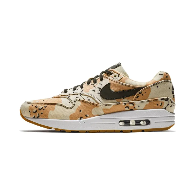 Nike Air Max 1 Desert Camo “Beach / Praline / Light Cream / Black” (875844-204)