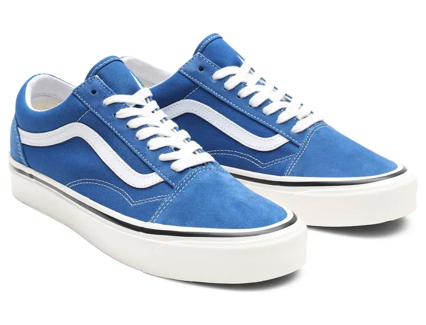 VANS Anaheim Factory Old Skool 36 Dx Schoenen Blauw (VN0A54F3QA5)