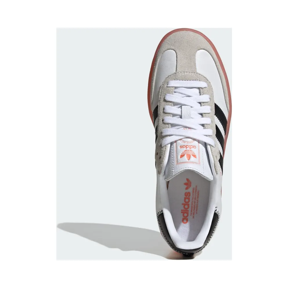 Adidas Sambae “White Black Semi Coral” (JI3072)