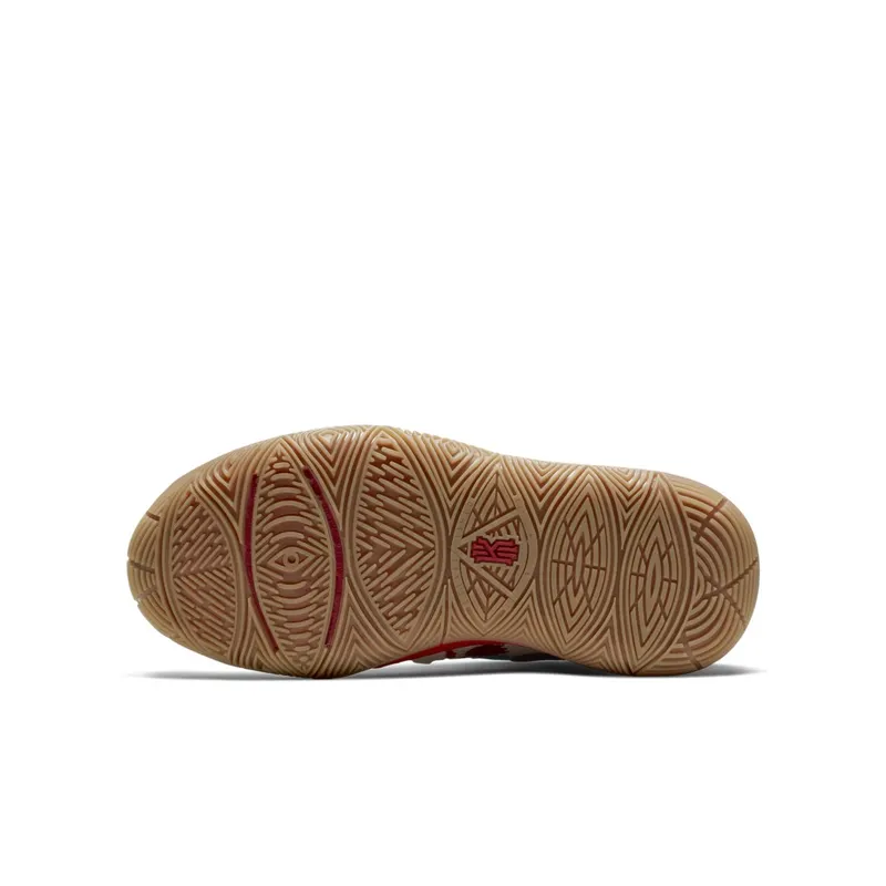 Nike Kyrie 5 Bandulu (GS) Light Bone/Green-Red (CQ4326-100)