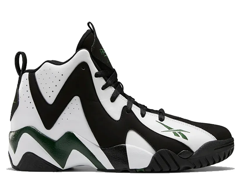 Reebok Kamikaze II OG (2020) Black/White-Utility Green (Other Brands Reebok)
