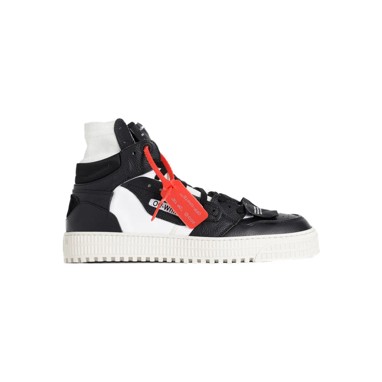 OFF-WHITE Off-Court Black Yellow SS19