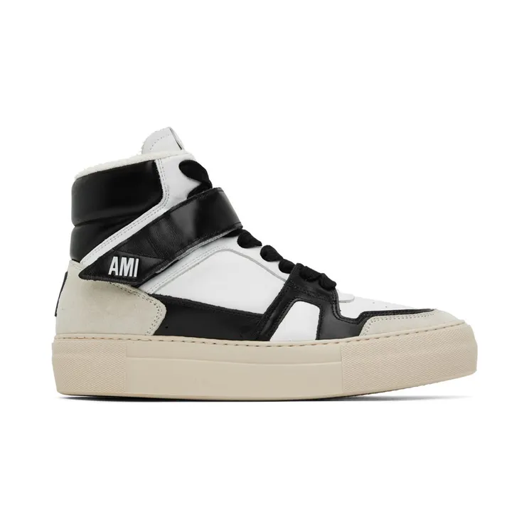 Ami Alexandre Mattiussi Alexandre Mattiussi Black & White ADC High Top 101 White/Black (USN422.853)