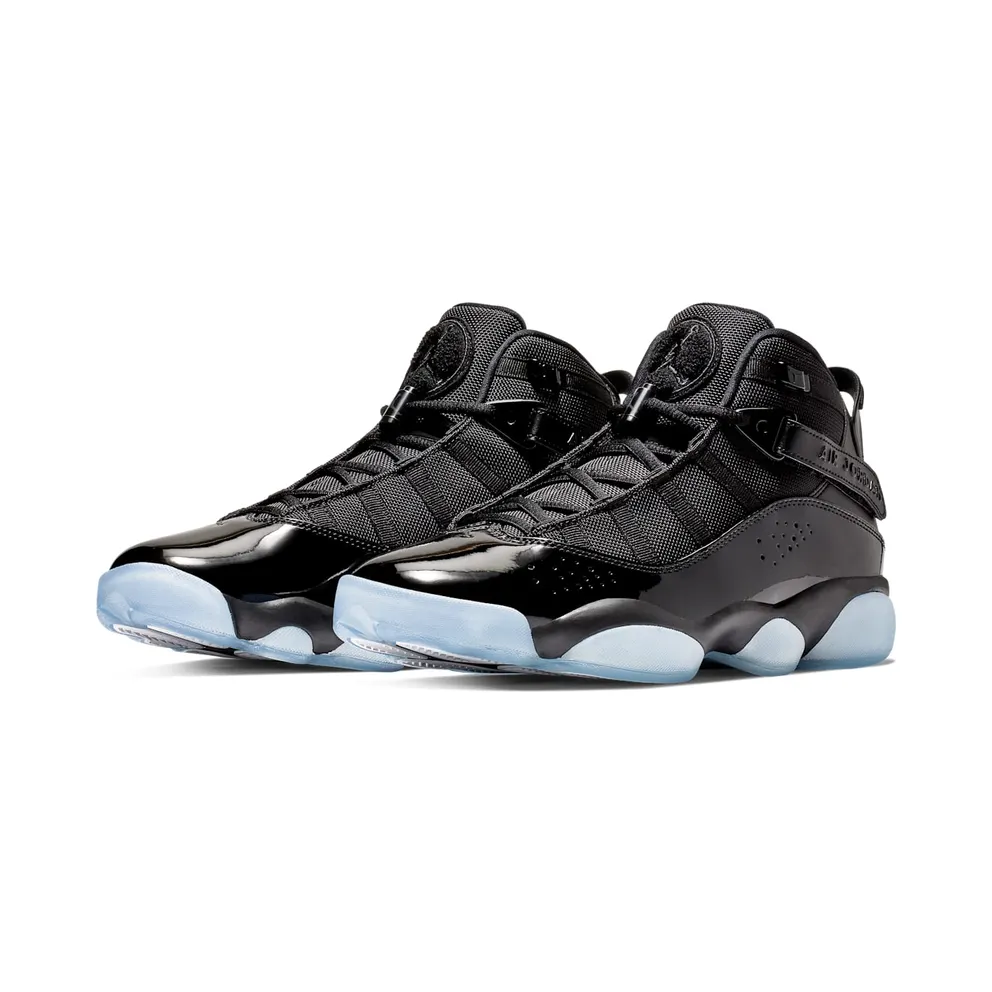 Jordan 6 Rings Black Ice Black/White-Black (322992-011)