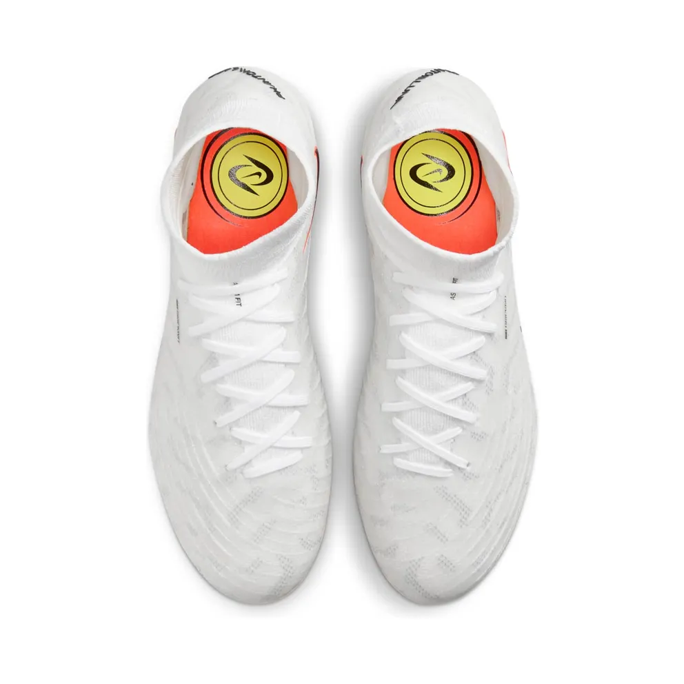 Nike Phantom Luna Elite FG White Total Orange (FN8405-101)