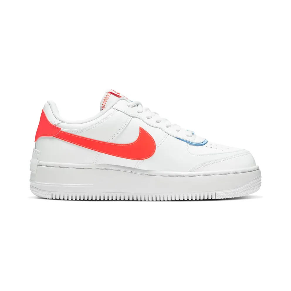 Nike Air Force 1 Shadow Summit White Team Orange (W) (2020) (CQ9503-100)