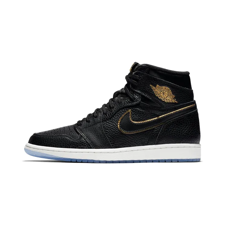 Air Jordan 1 Retro High OG City of Flight “Black / Summit White / Metallic Gold” (555088-031)