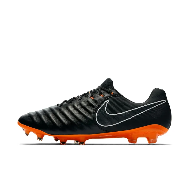 Nike Tiempo Legend 7 Elite FG Black Total Orange (AH7238-080)