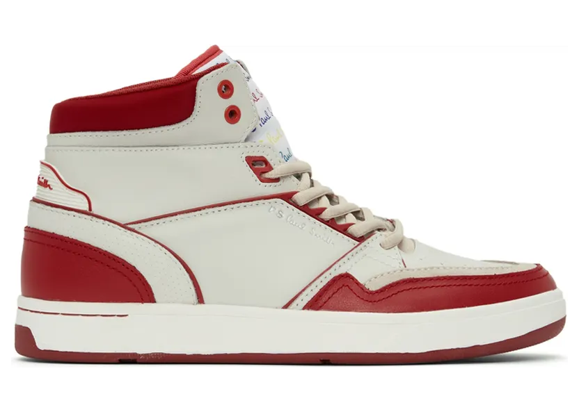 PS by Paul Smith Red & White Lopes Sneakers (M2S-LOP01-HLEA)