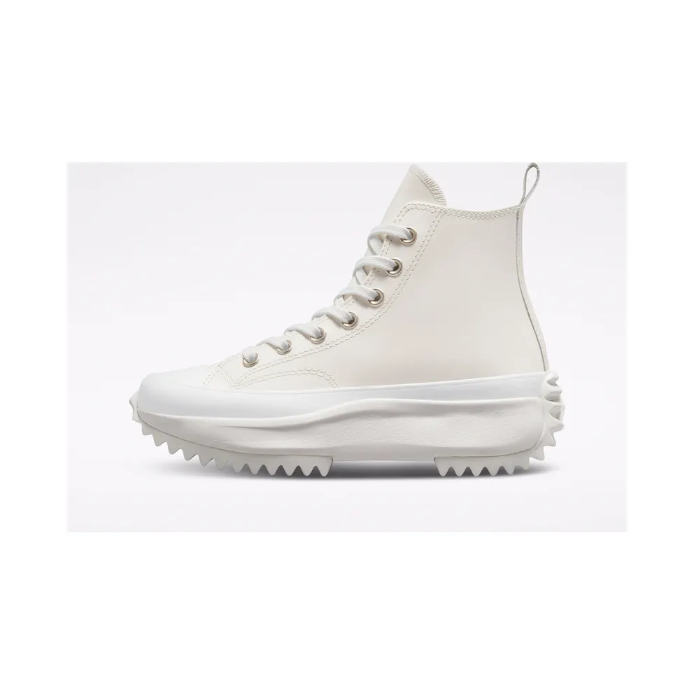 Converse Run Star Hike Platform Iridescent Leather Vintage White/Pure Silver (A03714C)