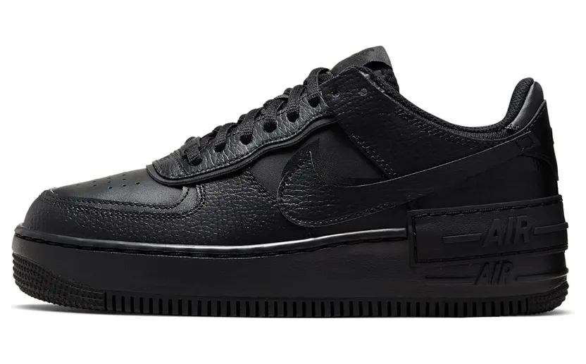 Nike Air Force 1 Shadow ‘Triple Black’ Black/Black/Black (CI0919-001)